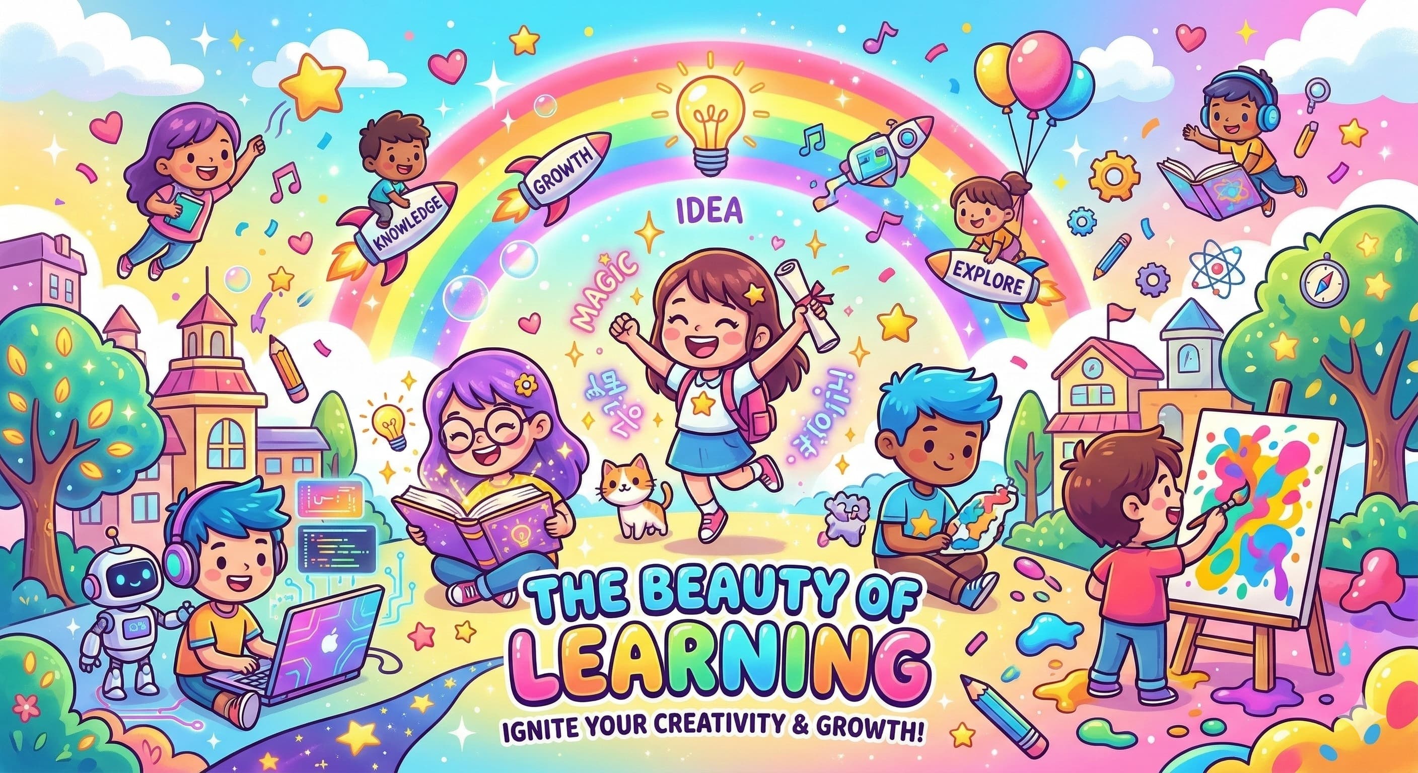 The Beauty of Learning - Ignite Your Creativity & Growth